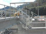 Fabricated steelwork for water treatment plant